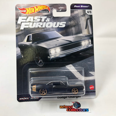 Dodge Charger * Black/Brown * Hot Wheels FAST STARS Fast & Furious