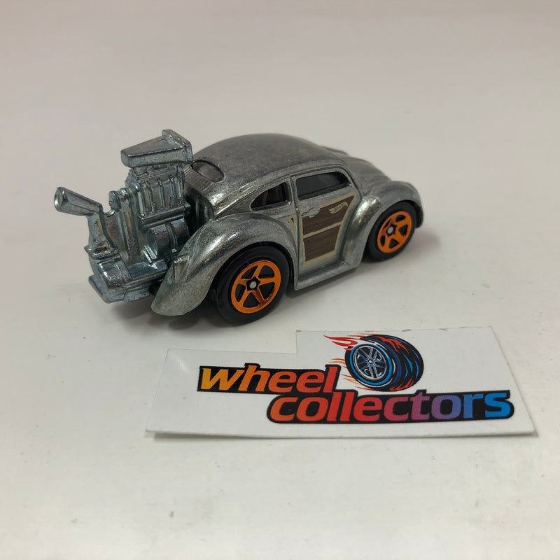 Volkswagen Beetle * Silver * Hot Wheels Loose 1:64 Scale