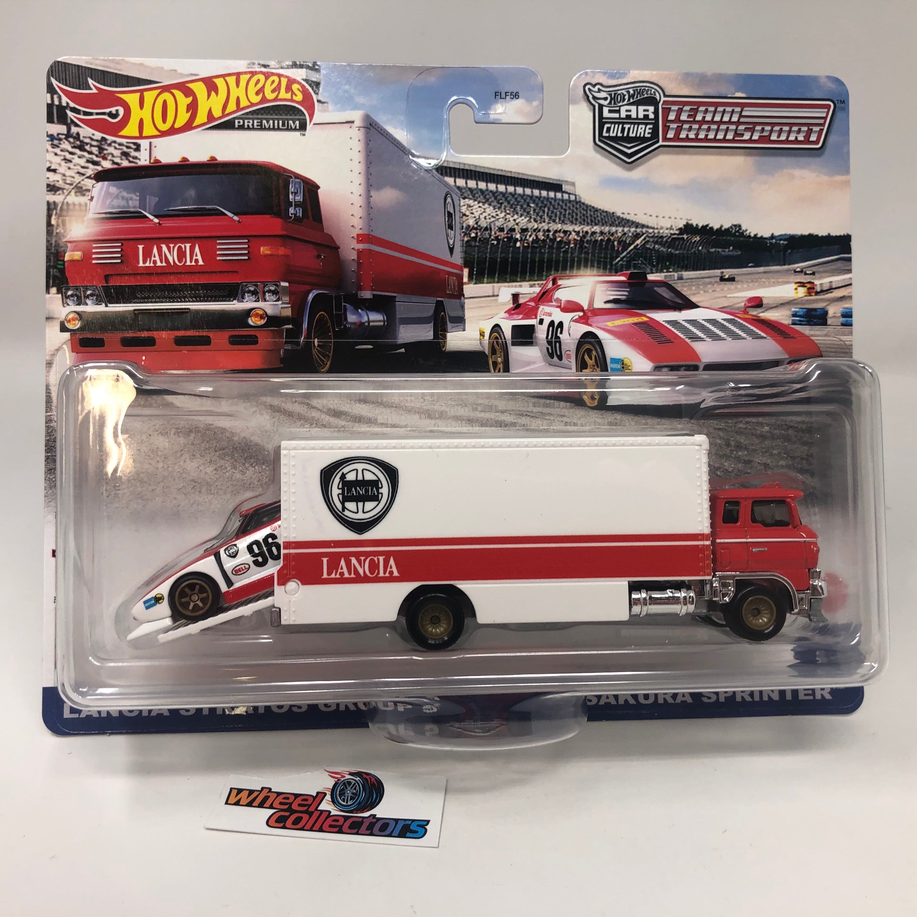 Lancia Stratos Sakura Sprinter 2022 Hot Wheels Team Transport Car Culture Case Q