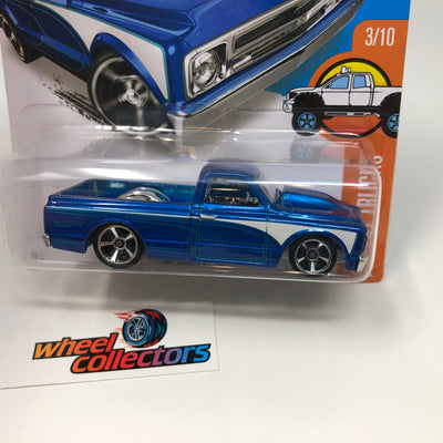 '67 Chevy C10 #143 * Blue * 2016 Hot Wheels
