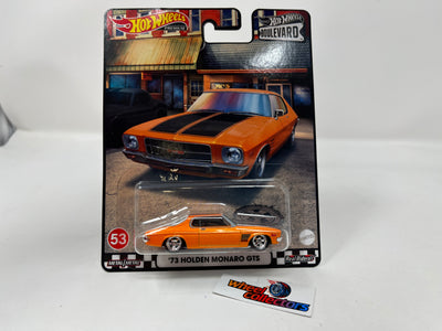 '73 Holden Monaro GTS #53 * Orange * Hot Wheels Boulevard Series