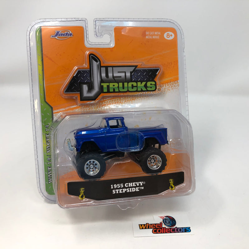 1955 Chevy Stepside * Blue* Just Trucks Jada Toys