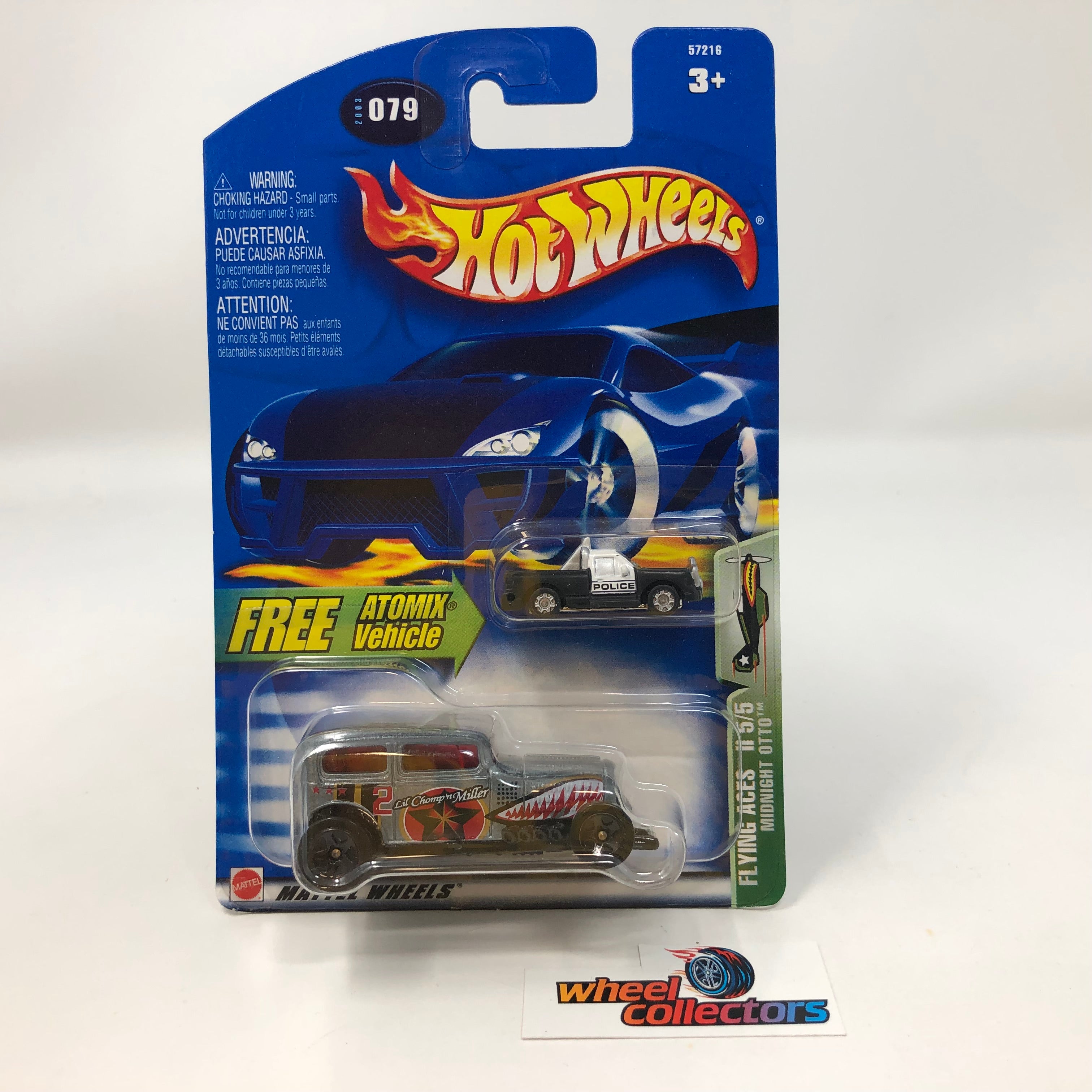 Midnight Otto #79 W  Atomix Car * 2003 Hot Wheels – Wheelcollectors