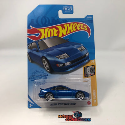 Nissan 300ZX Twin Turbo #23 * Blue * 2021 Hot Wheels