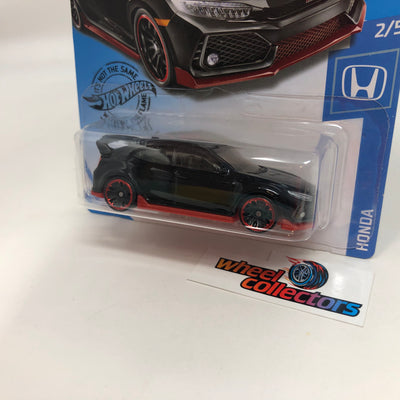 2018 Honda Civic Type R #81 * Black * 2020 Hot Wheels