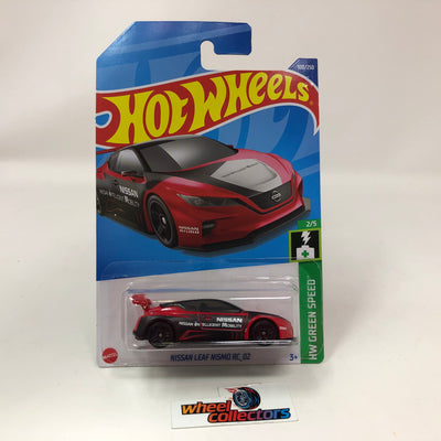 Nissan Leaf NISMO RC_02 #100 * RED * 2022 Hot Wheels Case D