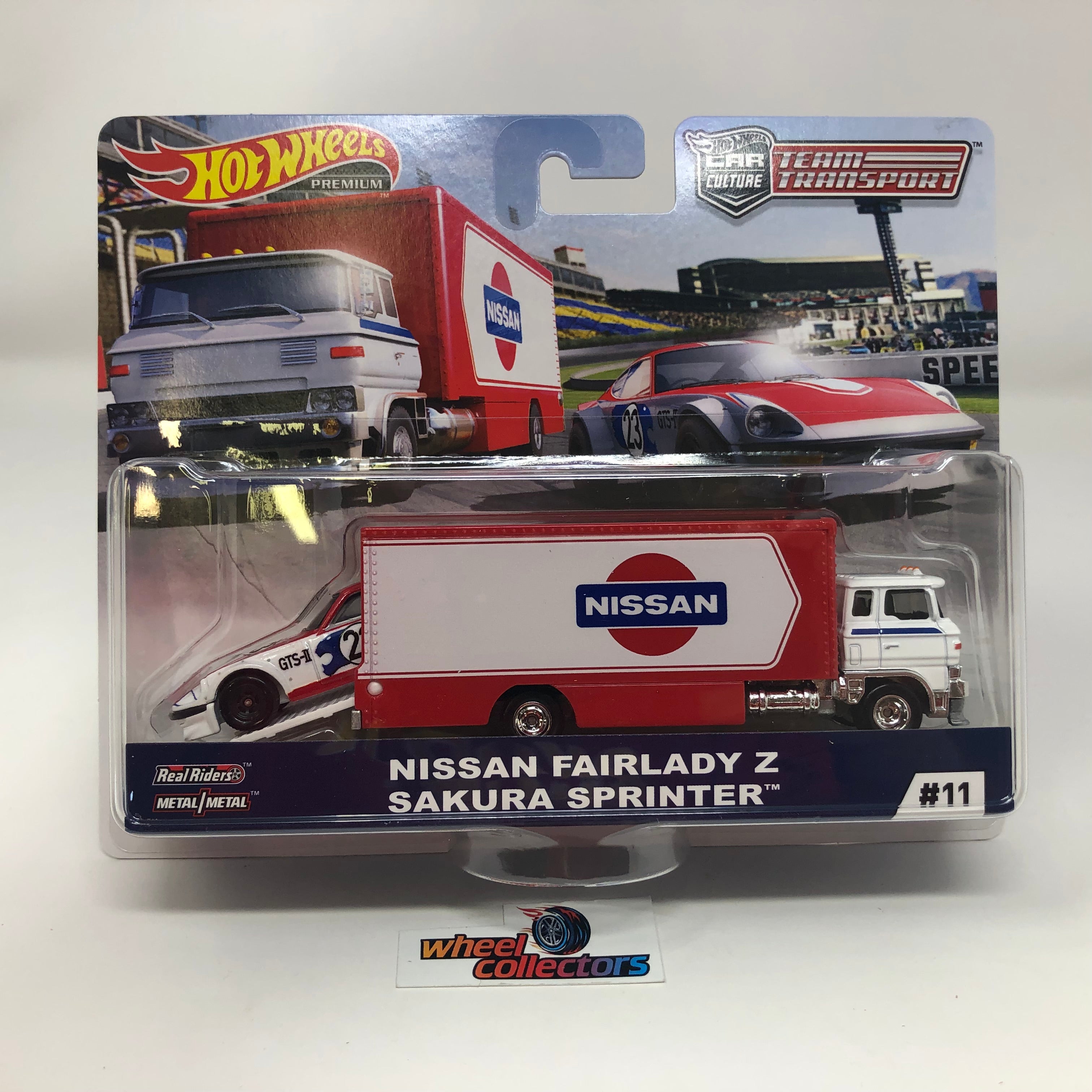 Nissan Fairlady Z & Sakura Sprinter Hot Wheels Team Transport