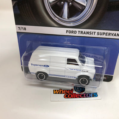 Ford Transit Supervan * Hot Wheels Heritage Real Riders Series