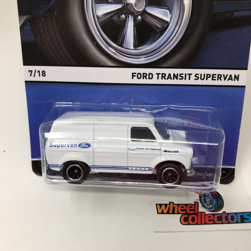 Ford Transit Supervan * Hot Wheels Heritage Real Riders Series