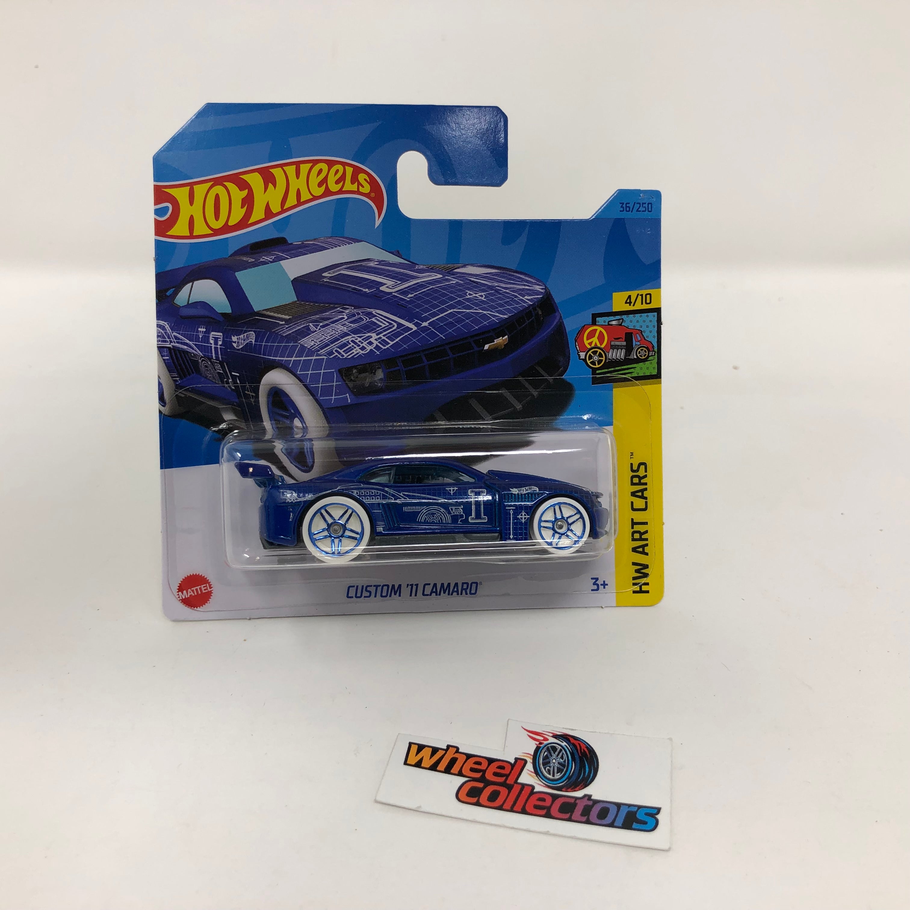 blue hot wheels car