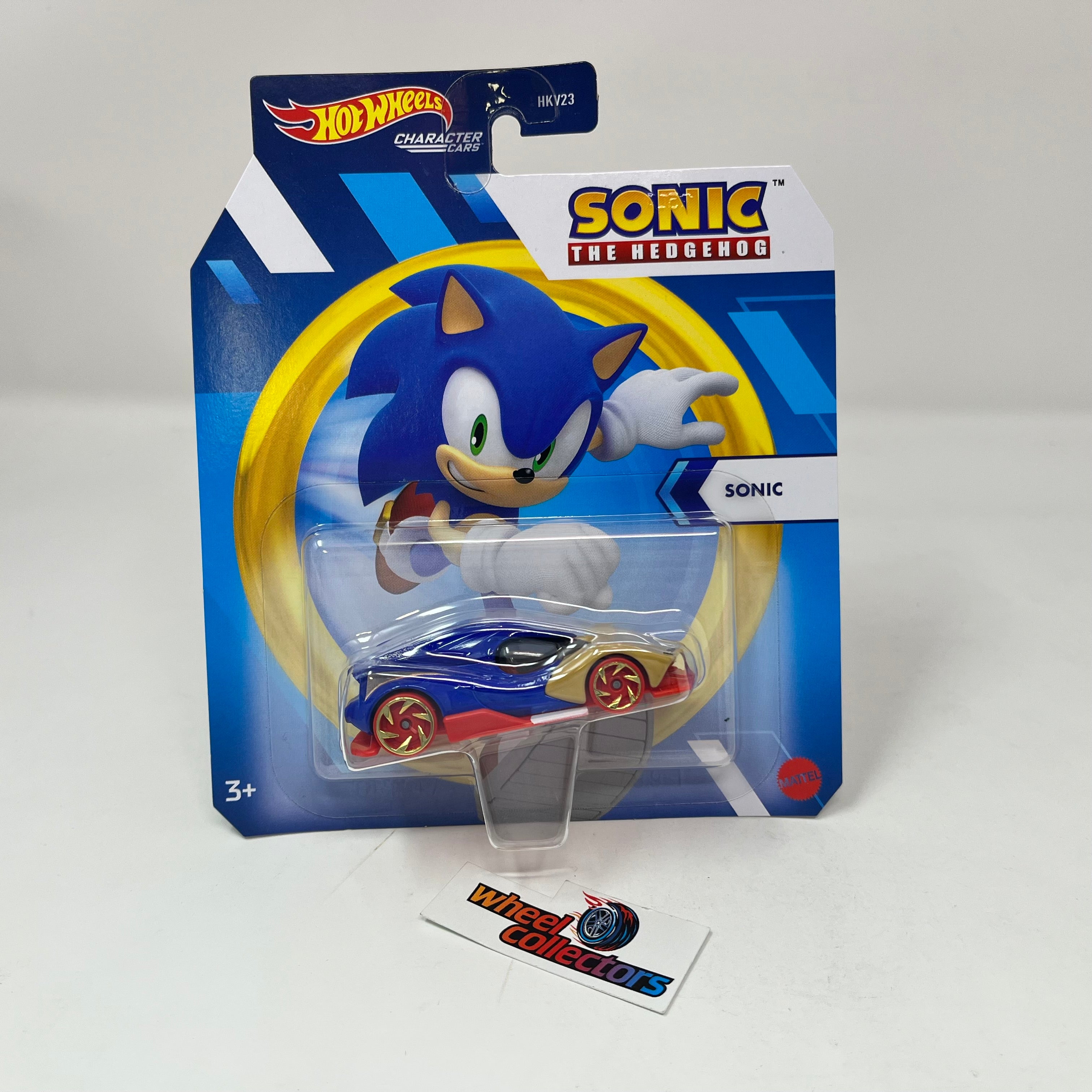 Hot Wheels Character Cars Sonic The Hedgehog Diecast 1:64 Scale (Tails)