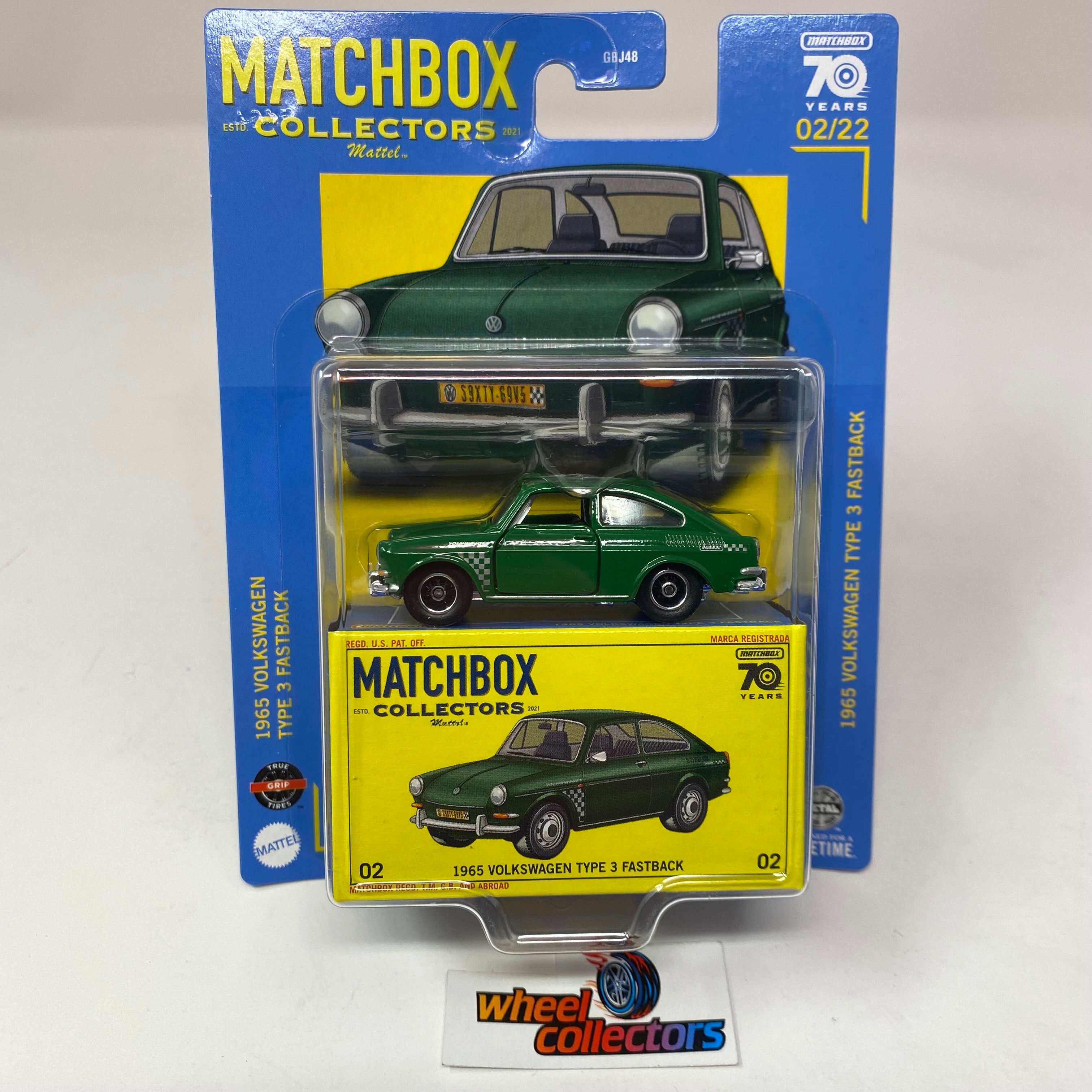 1965 Volkswagen Type 3 Fastback #2 * 2023 Matchbox Collectors