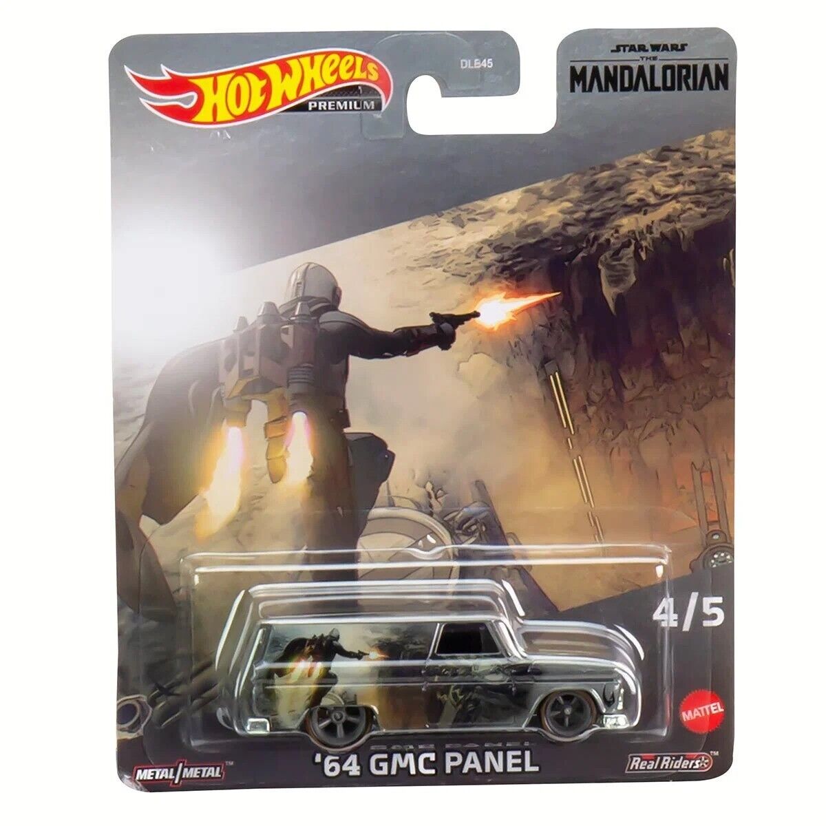 64 GMC Panel * Hot Wheels Pop Culture Star Wars Mandalorian Case T