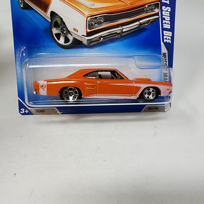 '69 Dodge Coronet Super Bee #83 * Orange * 2009 Hot Wheels