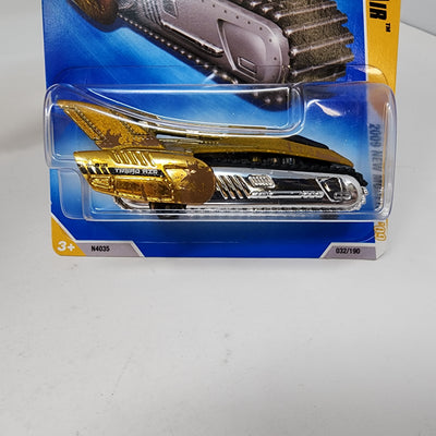 Tread Air #32 * GOLD * 2009 Hot Wheels