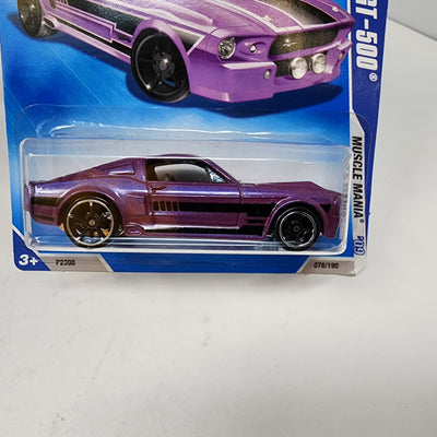 '67 Shelby GT-500 #78 * PURPLE * 2009 Hot Wheels