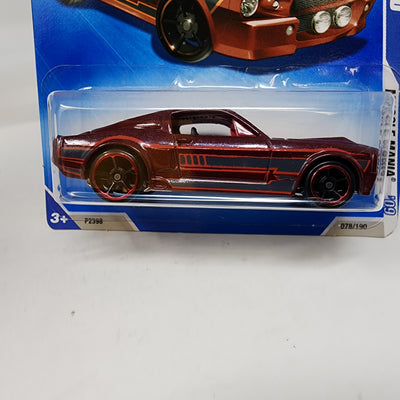 '67 Shelby GT-500 #78 * Burgundy * 2009 Hot Wheels