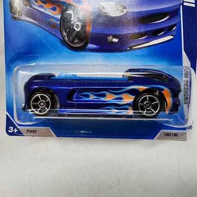 Deora II #100 * BLUE  * 2009 Hot Wheels