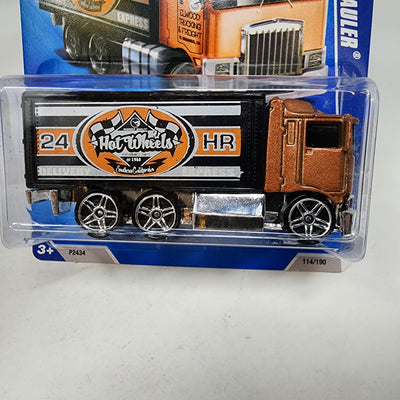 Hiway Hauler #114 * RARE Copper Color Walmart Only * 2009 Hot Wheels