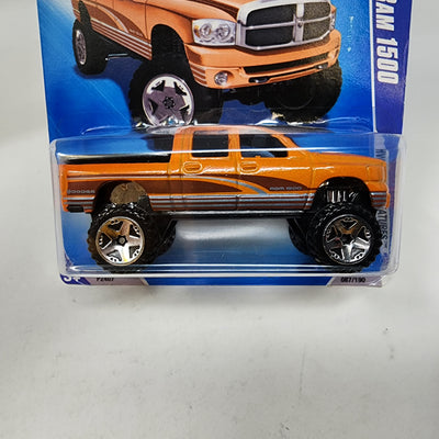 Dodge RAM 1500 #87 * Orange * 2009 Hot Wheels