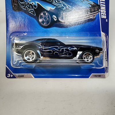 Dixie Challenger #145 * Black * 2009 Hot Wheels