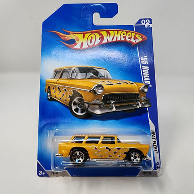 '55 Nomad #125 * YELLOW * 2009 Hot Wheels