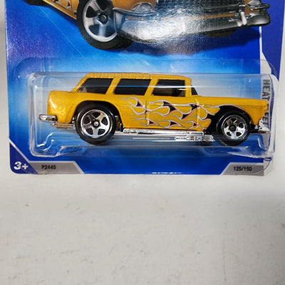 '55 Nomad #125 * YELLOW * 2009 Hot Wheels