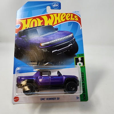 '7GMC Hummer EV #62 * Purple * 2024 Hot Wheels