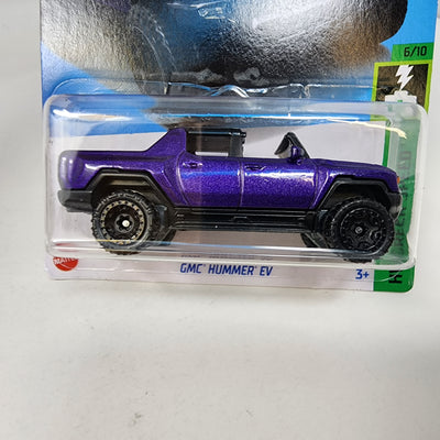 '7GMC Hummer EV #62 * Purple * 2024 Hot Wheels