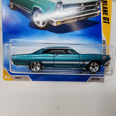 '66 Ford Fairlane GT #31 * Aqua * 2009 Hot Wheels