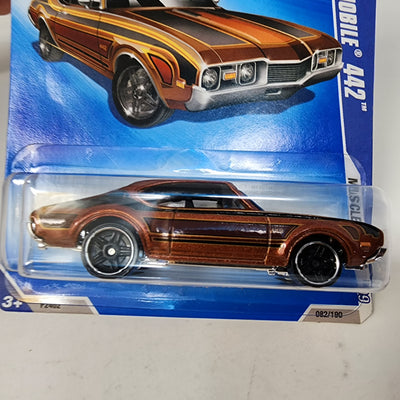 Oldsmobile 442 #82 * Brown * 2009 Hot Wheels