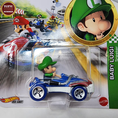 Baby Luigi Sneeker * Hot Wheels MARIO KART Nintendo