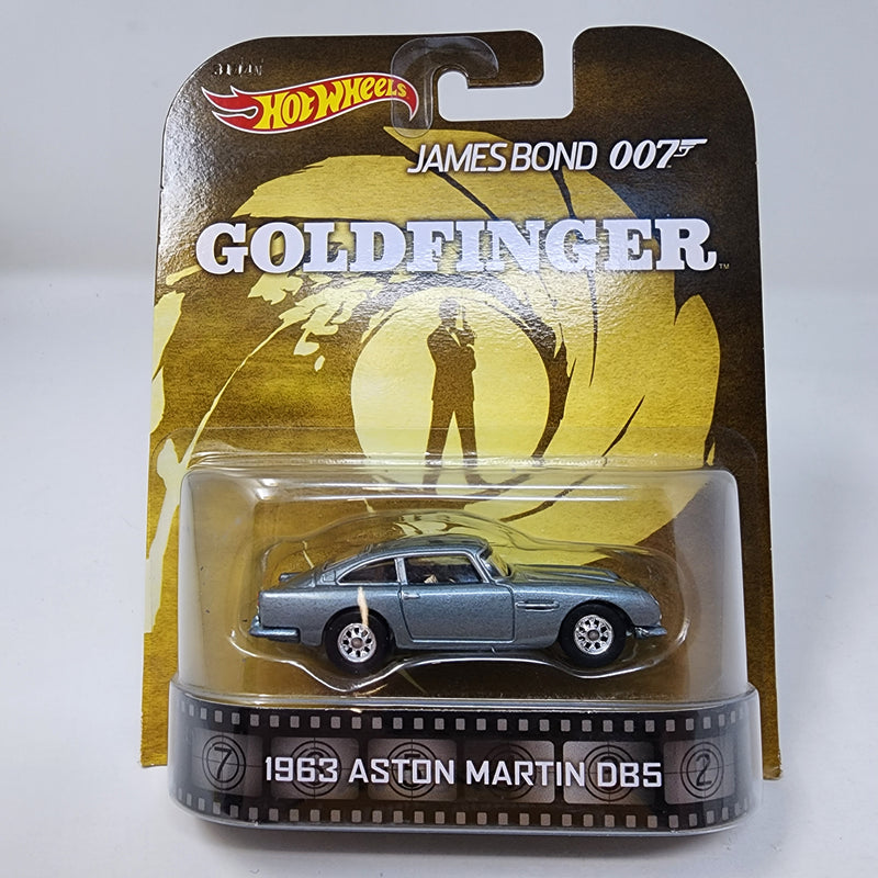 1963 Astin Martin DB5 * Hot Wheels Retro James Boon Goldfinger