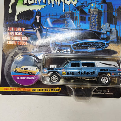 Haulin Hearse * BLUE * Johnny Lightning FRIGHTNING