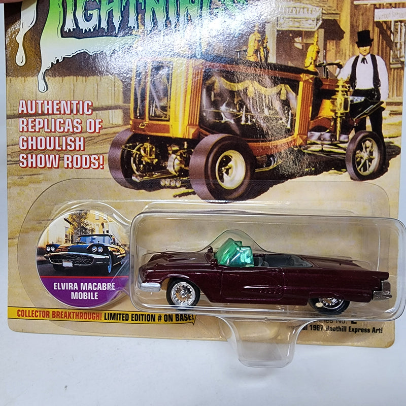 Elvira Macabre Mobile * BURGUNDY * Johnny Lightning FRIGHTNING