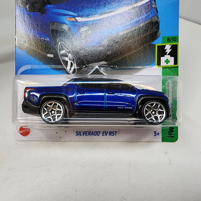 Silverado EV RST #110 * Blue * 2024 Hot Wheels