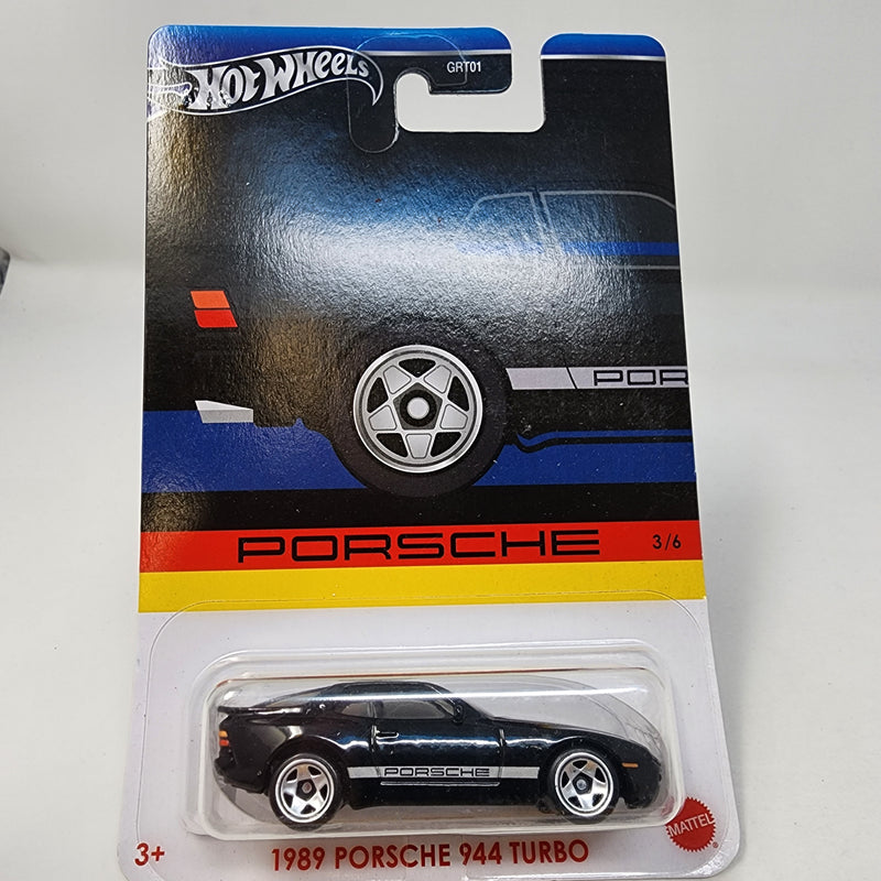 1989 Porsche 944 Turbo * Black * Hot Wheels Porsche Series