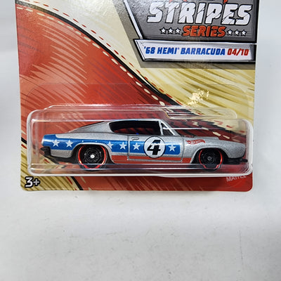 '68 HEMI Barracuda 4/10 * Hot Wheels Star & Stripes Series