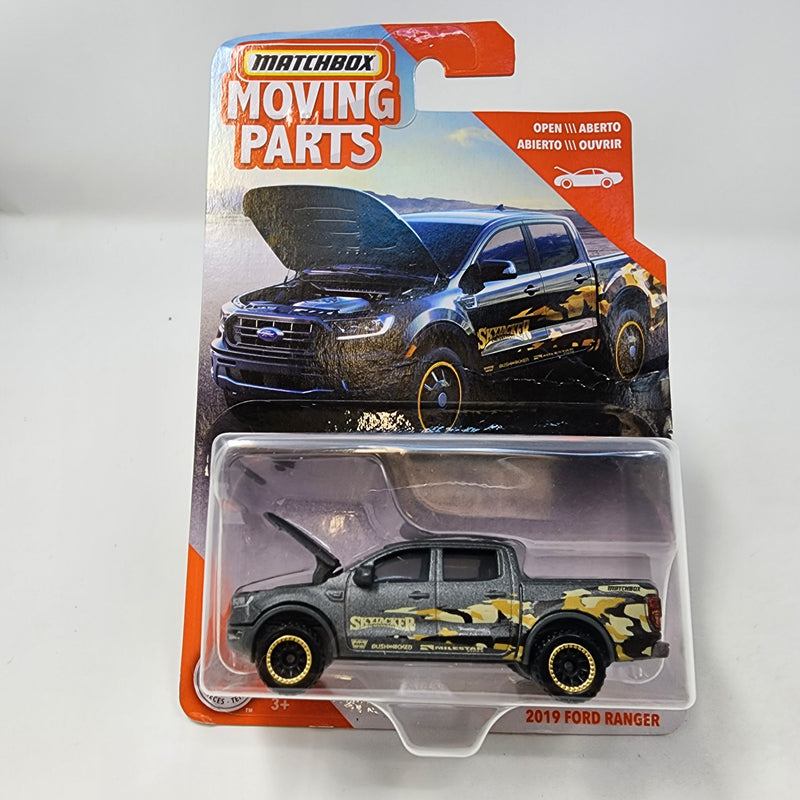 2019 Ford Ranger * Grey * Matchbox Moving Parts