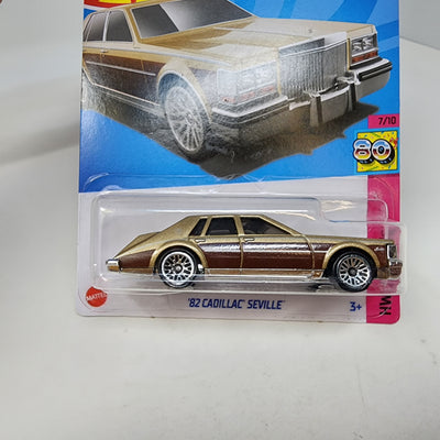 '82 Cadillac Seville #75 * Gold * 2023 Hot Wheels