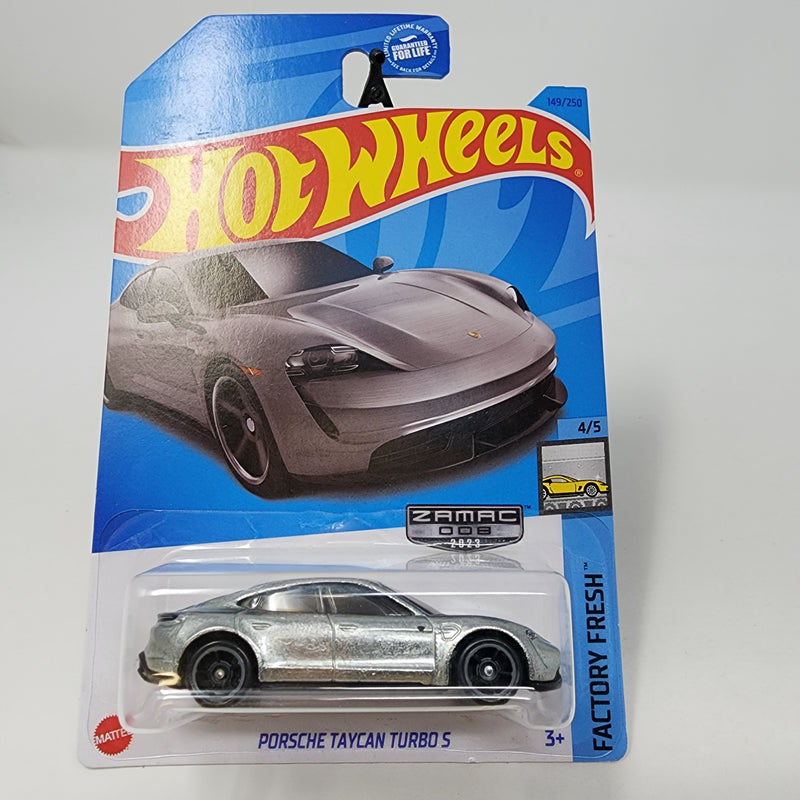 Porsche Taycan Turbo S * Zamac * 2023 Hot Wheels