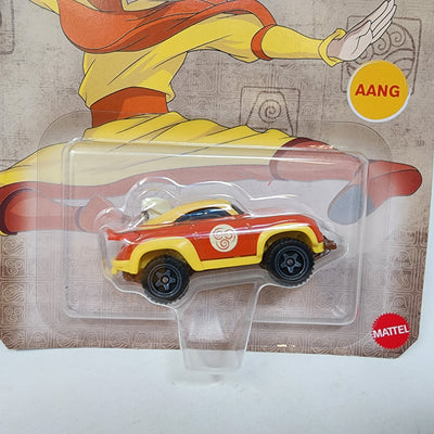 AANG Orange/Yellow * Hot Wheels Character Cars Avatar The Last Airbender