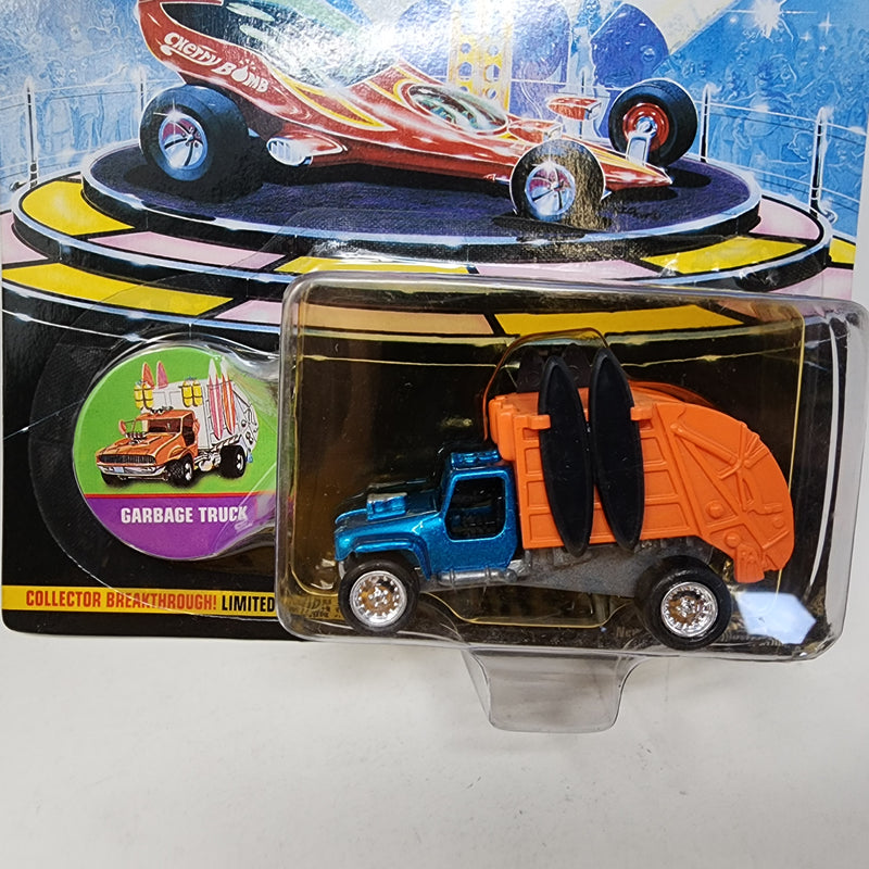 Garbage Truck * BLUE/ORANGE * Johnny Lightning Wacky Winners