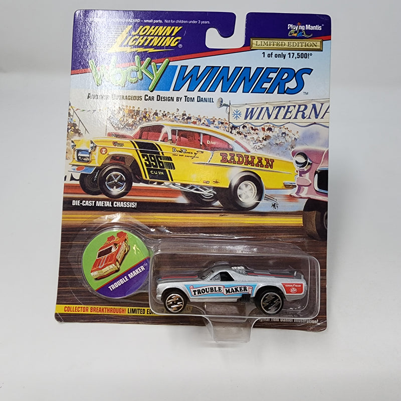 Trouble Maker * SILVER * Johnny Lightning Wacky Winners