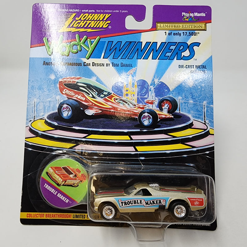 Trouble Maker * GOLD * Johnny Lightning Wacky Winners