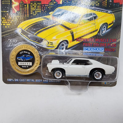 1972 Chevy Nova SS * WHITE * Johnny Lightning Muscle Cars USA