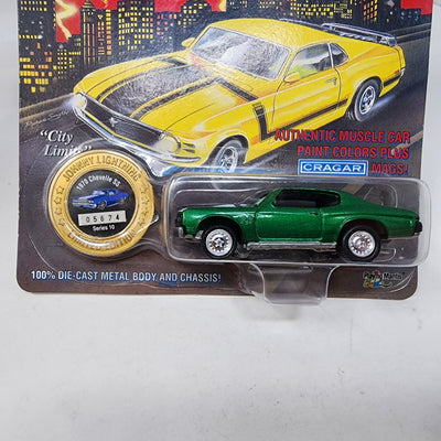 1970 Chevelle SS * GREEN * Johnny Lightning Muscle Cars USA