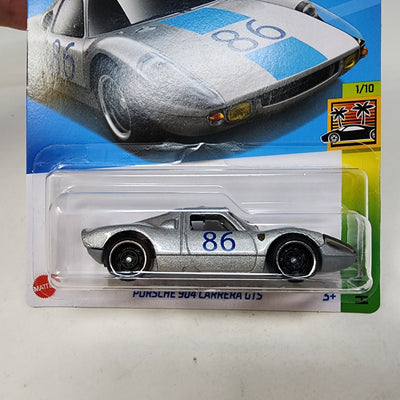 Porsche 904 Carrera GTS #158 * Silver * 2024 Hot Wheels