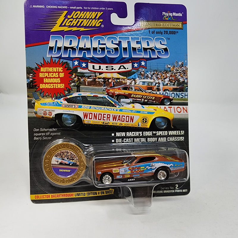 Snowman * Johnny Lightning Dragsters USA