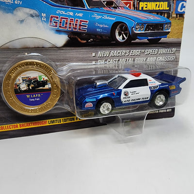 '92 LAPD Tony Foti * Johnny Lightning Dragsters USA